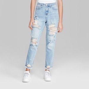 NWOT TARGET MOM JEANS